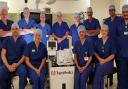 Some of the retrieval team at Royal Papworth Hospital involved in the collaboration