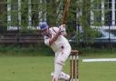 Action from City of Ely vs Chatteris in the Cambs League.