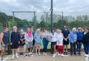 The Roland Garros open day at Ely Tennis Club.