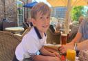 Five-year-old Benedict Blyth collapsed at Barnack Primary School in Peterborough after being taken