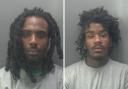 Lemar Griffiths (left) and David Rosa (right) have been jailed.