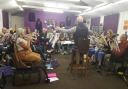 Littleport Band rehearses this Sunday’s concert