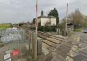 The crash happened at the level crossing in Chettisham.