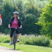 The proposed £665,000 green cycleway will link Soham railway station with Wicken Fen. This image is for illustrative purposes only.