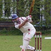 Action from City of Ely vs Chatteris in the Cambs League.