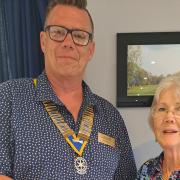 The new President of the Rotary Club of St Neots St Marys is Ian Payne