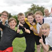 The pupils at Lantern Primary School loved the Ninja Dash.