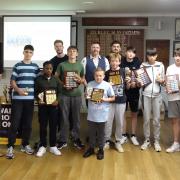The club held its end-of-season awards night.