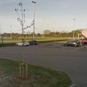 The traveller site was at the Ely Leisure Village, near the rugby pitch.