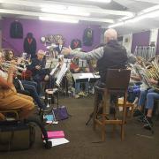 Littleport Band rehearses this Sunday’s concert