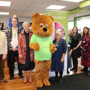 The team at the new shop in Ely.