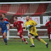 Action from the Reserves game on Saturday.