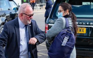 Home Secretary Priti Patel stops off in Peterborough for a visit the local press was told had been cancelled.