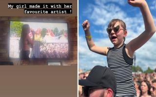 Indi Pomfrey from Manea, Cambridgeshire had her moment in the spotlight when she appeared on the BBC's live coverage of Becky Hill's performance at Radio One's Big Weekend.