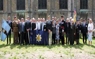 A parade and service was held at Ely Cathedral..