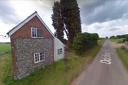 The cottage which will be demolished and replaced with a more modern property