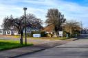 The site of the proposed new showroom and office block at Hunstanton