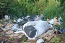 Officers said they were alerted to the waste on the back roads of Castor and the A47