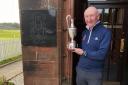 Oscar O'Herlihy with his trophy