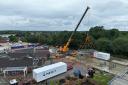 Parts of the Willow Therapy Unit are delivered to Norwich Community Hospital