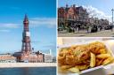 Blackpool Tower, Lytham St Annes and fish and chips were mentioned by locals