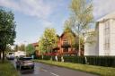 A CGI image of the new care home in Elizabeth Close.