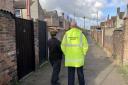 Environmental rangers from Great Yarmouth Borough Council on patrol in Cobholm.