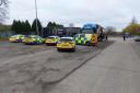 Cambridgeshire Police were called to Molesworth after shouting and banging could be heard from a lorry.