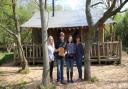 Left to right: Miranda Courteen, Ross Troup, Charlotte Daniel and Jackie Chater