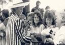 1987 and Diana, Princess of Wales, arrived to cheers of welcome at the 168-bed hospital.