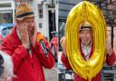 BBC Radio Cambridgeshire reporter Johnny Dee’s 60th birthday bash was broadcast live from March market place on Thursday (June 10).