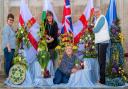 The flower arrangements honouring The Queen at Ely Cathedral, created by 'talented' local flower arrangers, reflect key events, interests and pursuits in her life.