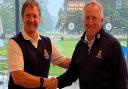 Malvin Rogerson, men's captain at Ely City Golf Club, reached the final of the SkyCaddie PGA Pro-Captain Challenge event with club professional Andrew George.