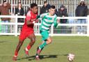 Joao Varela [left] scored to end Ely City's winless run stretching back to the start of January.