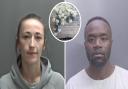 Mercede Silsbury and Michael Ndoro have been jailed for dealing drugs across Cambridgeshire.