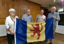 Pictured are Club President: Viv Doji, Phil Smith, James Bowman and David Coventry.