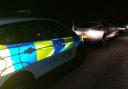 Cambridgeshire Police officers pulled the driver over in Wilburton.