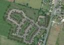 Illustrative layout of proposed 83 homes in Cambridge Road, Stretham, Cambridgeshire.