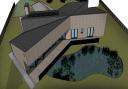 Illustrative image of the proposed 'eco home' in Eye Hill Drove, Soham