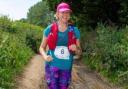 Rev Natalie Andrews, vicar of St George’s in Littleport, runs the ultramarathon.