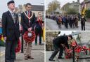 The community of Soham coming together for Remembrance Sunday.