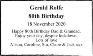 Gerald Rolfe