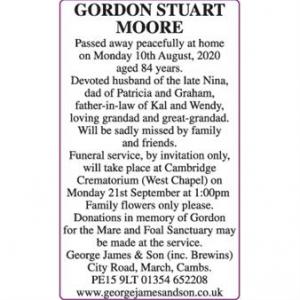 GORDON STUART MOORE