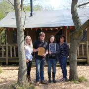 Left to right: Miranda Courteen, Ross Troup, Charlotte Daniel and Jackie Chater