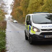 Police closed London Road near Elveden after the sexual assault