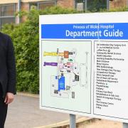 In June, and before he became health minister, NE Cambs MP Steve Barclay paid a private visit to the Princess of Wales Hospital at Ely