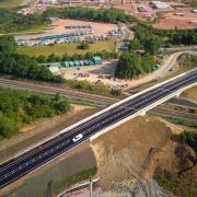 Kings Dyke crossing opens on Monday - 50 years after campaign began,
Whittlesey, Peterborough
Saturday 09 July 2022. 
Picture by Terry Harris.