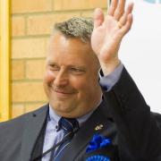 Police Crime Commissioner elections. Elected PCC Jason Ablewhite, Soham, Rosspeers Sports Centre, 06/05/2016. His term of office was cut short when he resigned over claims he had sent inappropriate messages to a woman on Facebook.