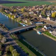 Littleport prepares for The Boat Race – with no spectators, roads and footpaths closed. And a warning if they try to see the race other than on their television.  This is where the race will end.