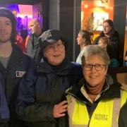 Police and crime commissioner Darryl Preston (right) with Cambridge Street Pastors